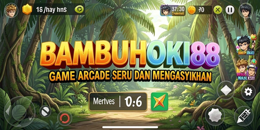 Tampilan gameplay seru dari BAMBUHOKI88 yang penuh tantangan.