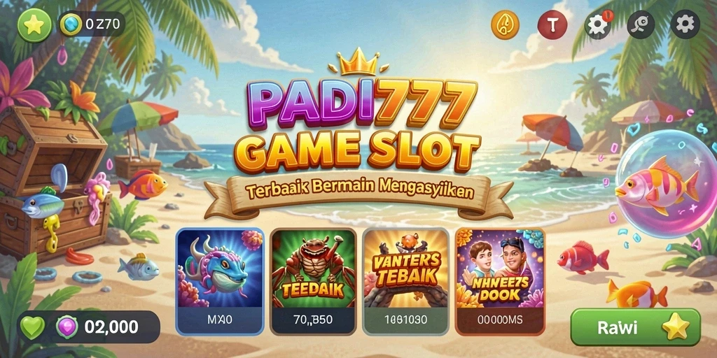 Tampilan menarik dari gameplay PADI777 yang penuh warna.