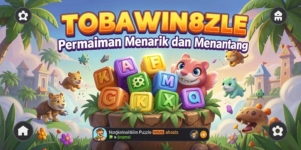 Tampilan gameplay TOBAWIN88 yang menantang dan menarik.