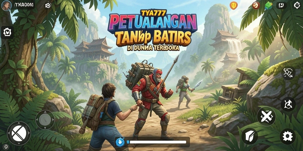 Tampilan gameplay <strong>TYA777</strong> dalam dunia Open World yang menakjubkan.