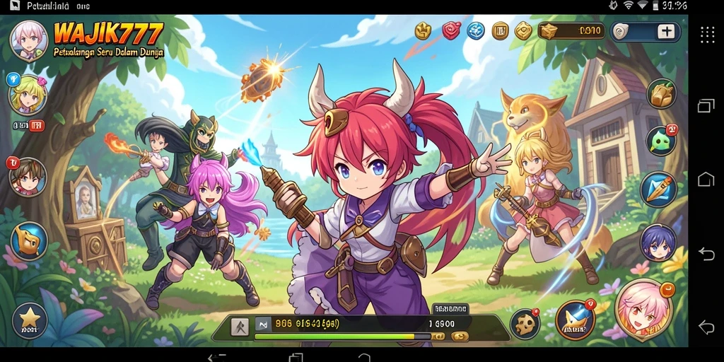 Tampilan gameplay seru dari WAJIK777 yang penuh aksi.
