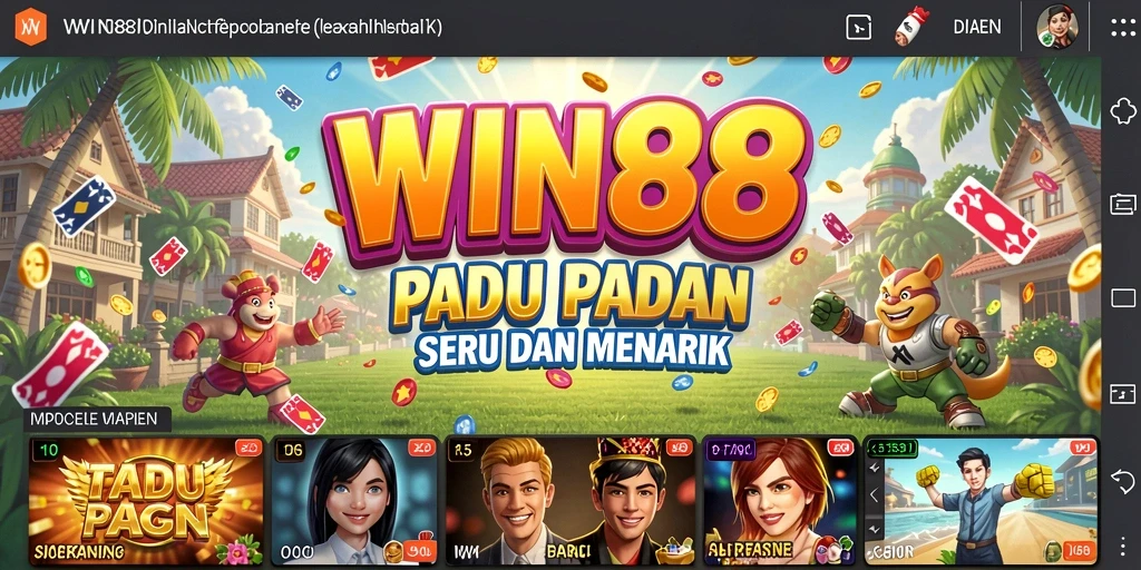 Tangkapan layar gameplay WIN88 yang penuh warna dan menantang.